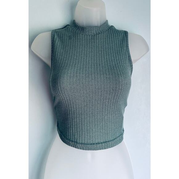 Shein Ribbed Crop Tops Women's Medium - Picture 4 of 7